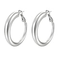 Laura 316L Stainless Steel Hoop Earrings - Waterproof, Hypoallergenic and Tarnish Free | Forever Amalfi Steel Range