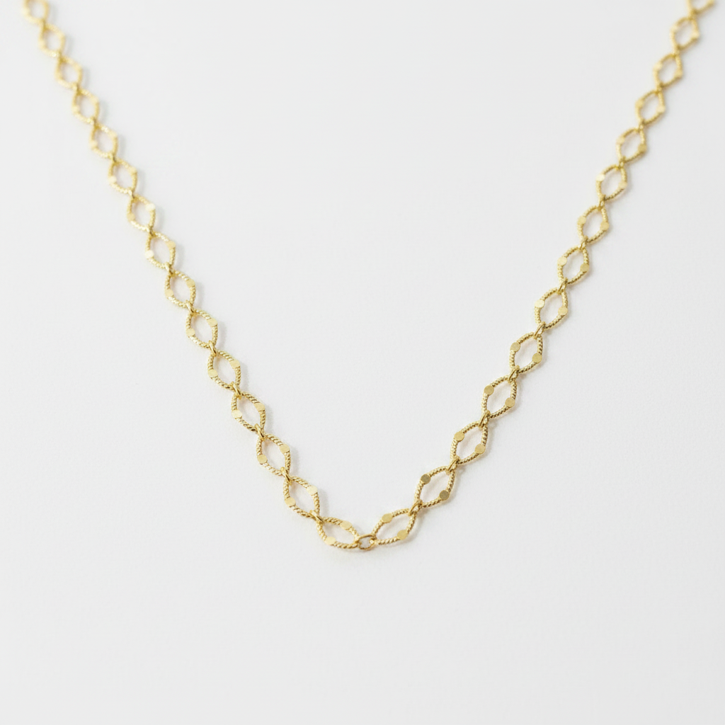 Angela Necklace White Background