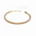 Capri CZ tennis bracelet enhanced lighting