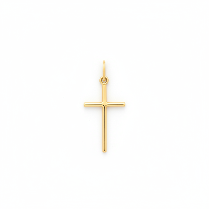 Croce cross pendant only white background