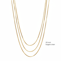Ravella 20 inch longest chain label