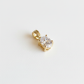 Solitaire pendant white background exact